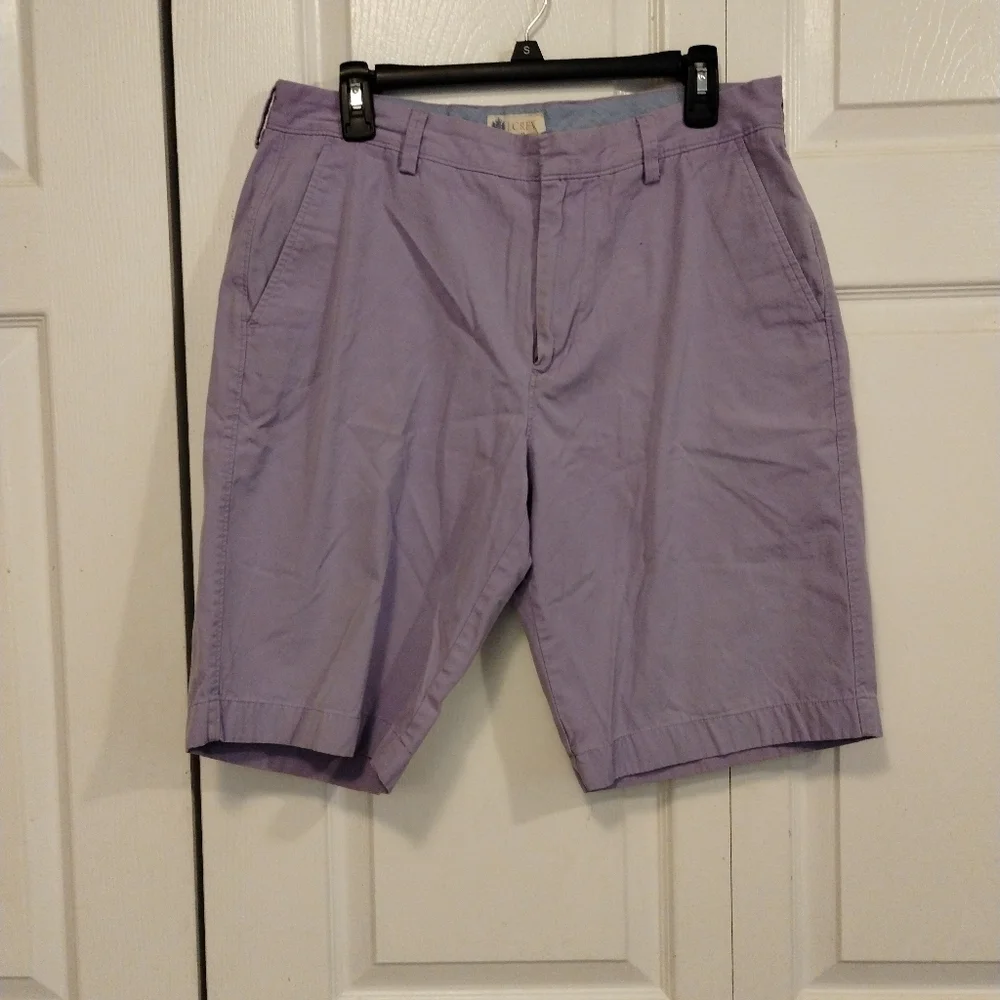 J.Crew men's‎ knee length purple shorts